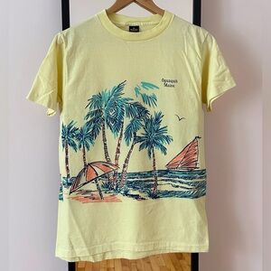 Vintage 80s Ogunquit Maine 🇺🇸 Anvil tee shirt single stitch tourist souvenir